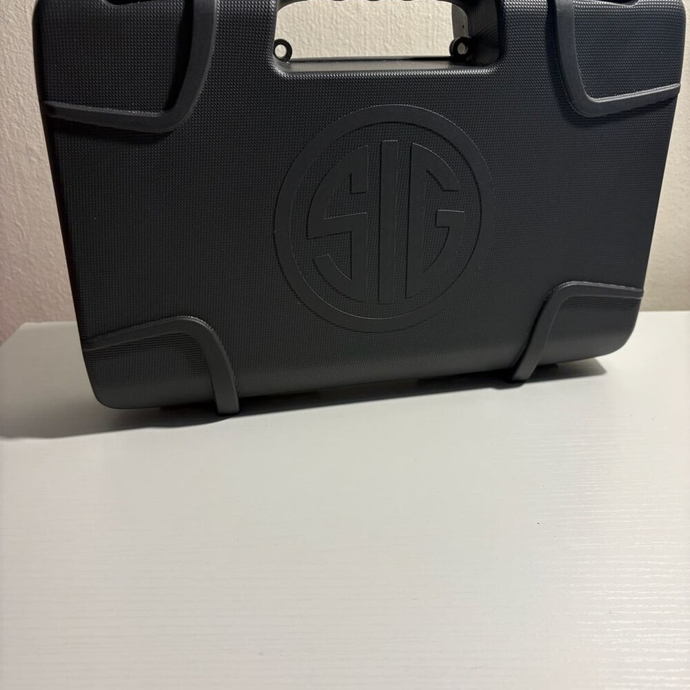 Sig Sauer OEM Polymer Hard Pistol Case with Foam B2